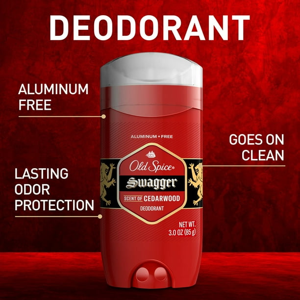 Old Spice Swagger Aluminum-Free Deodorant for Men, 3 oz., 4 pk
