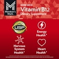 thumbnail image 6 of Member’s Mark Vitamin B12 Quick Dissolve Tablets, 5000 mcg, Cherry, 300 ct., 6 of 8