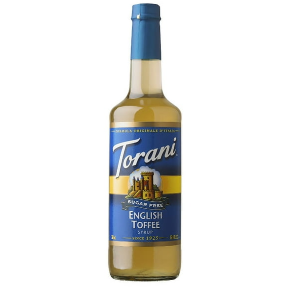 Torani Sugar-Free English Toffee Syrup, 750 mL