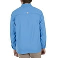 thumbnail image 4 of Habit Men's Breaking Dawn Long Sleeve 50+ UPF Fishing Shirt, 4 of 8