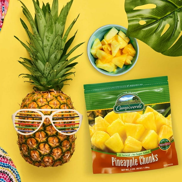 Campoverde Pineapple Chunks, Frozen 5 lbs. - Samsclub.com