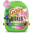 thumbnail image 1 of Gain Flings! "Wicked: For Good" Limited Edition, 3 in 1 Laundry Detergent Pacs, Fantabulous Floral, 100 ct., 1 of 10