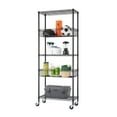 thumbnail image 12 of TRINITY 5-Tier NSF Wire Shelving w/ Baskets, 30" W x 14" D x 75.5" H, 12 of 17