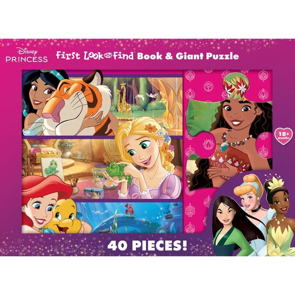 First Look and Find: Disney Princess, Mixed Media