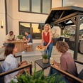 thumbnail image 22 of Range Covered L-Shape Outdoor Kitchen w/ Grill & Pizza Oven, 22 of 24