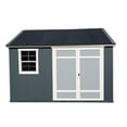 thumbnail image 4 of Handy Home Products Sonata 12' x 10' Outdoor Wood Shed, Choose Installation, 4 of 13