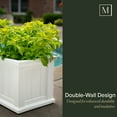 thumbnail image 7 of Mayne Cape Cod Square Planter, Choose Size, 7 of 8