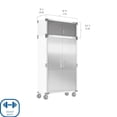 thumbnail image 2 of Seville Classics UltraHD Stacking Top Cabinet, 48” W x 18” D x 18.5” H, 2 of 18