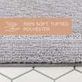 thumbnail image 4 of Town & Country Everyday Ultra Plush Solid Tufted Border Bath Mat 20"x32", 4 of 10