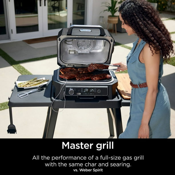Ninja Woodfire® Pro 4-in-1 XL Outdoor Grill & Smoker with Built-in