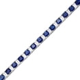 thumbnail image 2 of Cushion Cut Gemstone Bracelet in Sterling Silver, 2 of 5