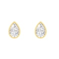 thumbnail image 2 of Lab Created Diamond Earrings in 14K Gold, 2 of 7