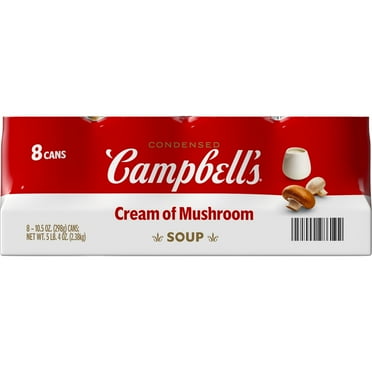 Campbell's Cream of Mushroom Soup 10.5 oz., 8 pk.