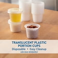 thumbnail image 5 of Member's Mark Translucent Plastic Portion Cups 1 fl. oz., 2,500 ct., 5 of 8