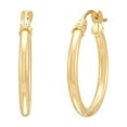 thumbnail image 7 of Hoop Earring Set in 14K Gold, 7 of 11