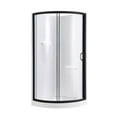 thumbnail image 8 of Breeze 32” x 32” x 77” Corner Shower Kit with Clear Glass, Walls, Base and Hardware, 8 of 18