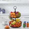 thumbnail image 3 of Member's Mark 2-Tier Wire Basket Stand, Assorted Colors, 3 of 6
