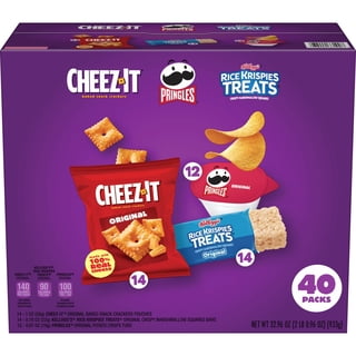 Classic Snack Mix Cheez-It Pringles RKT Variety Pack, 40 ct.