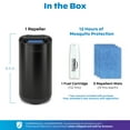 thumbnail image 6 of Thermacell Patio Shield Mosquito Repeller, Bonus Pack with 48 Hours of Mosquito Protection, Choose Color, 6 of 6