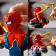thumbnail image 4 of LEGO Marvel Iron Spider-Man Bust Building Kit for Adults, 379 pc., 4 of 7
