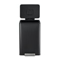 thumbnail image 1 of Simpli-Magic Fluted Edge 13 Gallon (50L) Rectangular Step Trash Can, Hands-Free Soft-Close Lid, Premium Fingerprint-Resistant Finish for Kitchen and Recycling, Black, 1 of 4