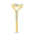 thumbnail image 4 of 1.00 CT. T.W.  Diamond Grand Pear Shaped Composite Engagement Ring in 14K Gold, 4 of 8