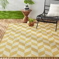 thumbnail image 2 of Nicole Miller New York Patio Country Calla Contemporary Herringbone Indoor/Outdoor Area Rug, 2 of 9
