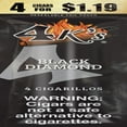 thumbnail image 2 of 4K's Cigarillo Foil Pouch, Black Diamond Pre-Priced $1.19 for 4 cigars, 15 pack, 2 of 2