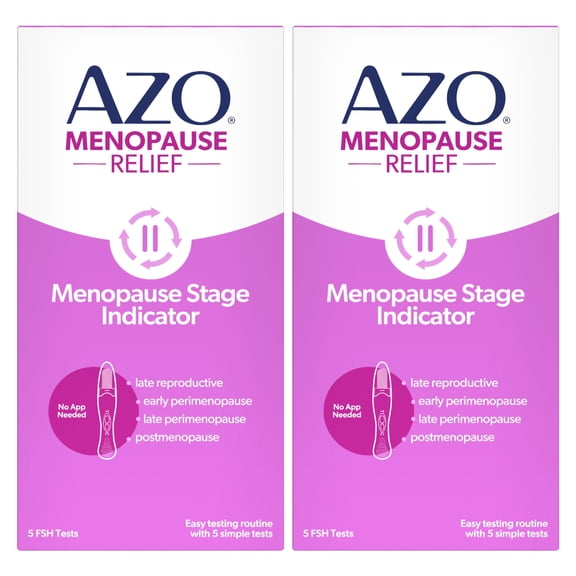 AZO Menopause Stage IndicatorTest, 5ct 2-Pack