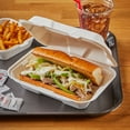 thumbnail image 4 of Hefty ECOSAVE Hoagie Hinged Lid Container, 9" x 6" , 75 ct., 4 of 4