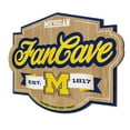 thumbnail image 1 of YouTheFan Michigan Wolverines 17"x12.5" 3D Multi-Layered Fan Cave Sign, 1 of 5