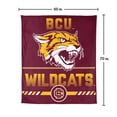 thumbnail image 7 of Logo Brands Bethune-Cookman Wildcats 60"x70" Super Plush Blanket, 7 of 7