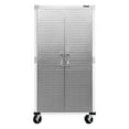 thumbnail image 4 of Seville Classics UltraHD® 6-Piece Steel Garage Cabinet Storage Set With Height Adjustable Workbench, 12 Feet Wide, 4 of 16