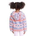 thumbnail image 2 of Hurley Toddler Girls Sherpa Quarter Zip, 2 of 6