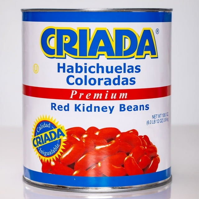 Criada Habichuelas Coloradas Red Kidney Beans, 108 oz.