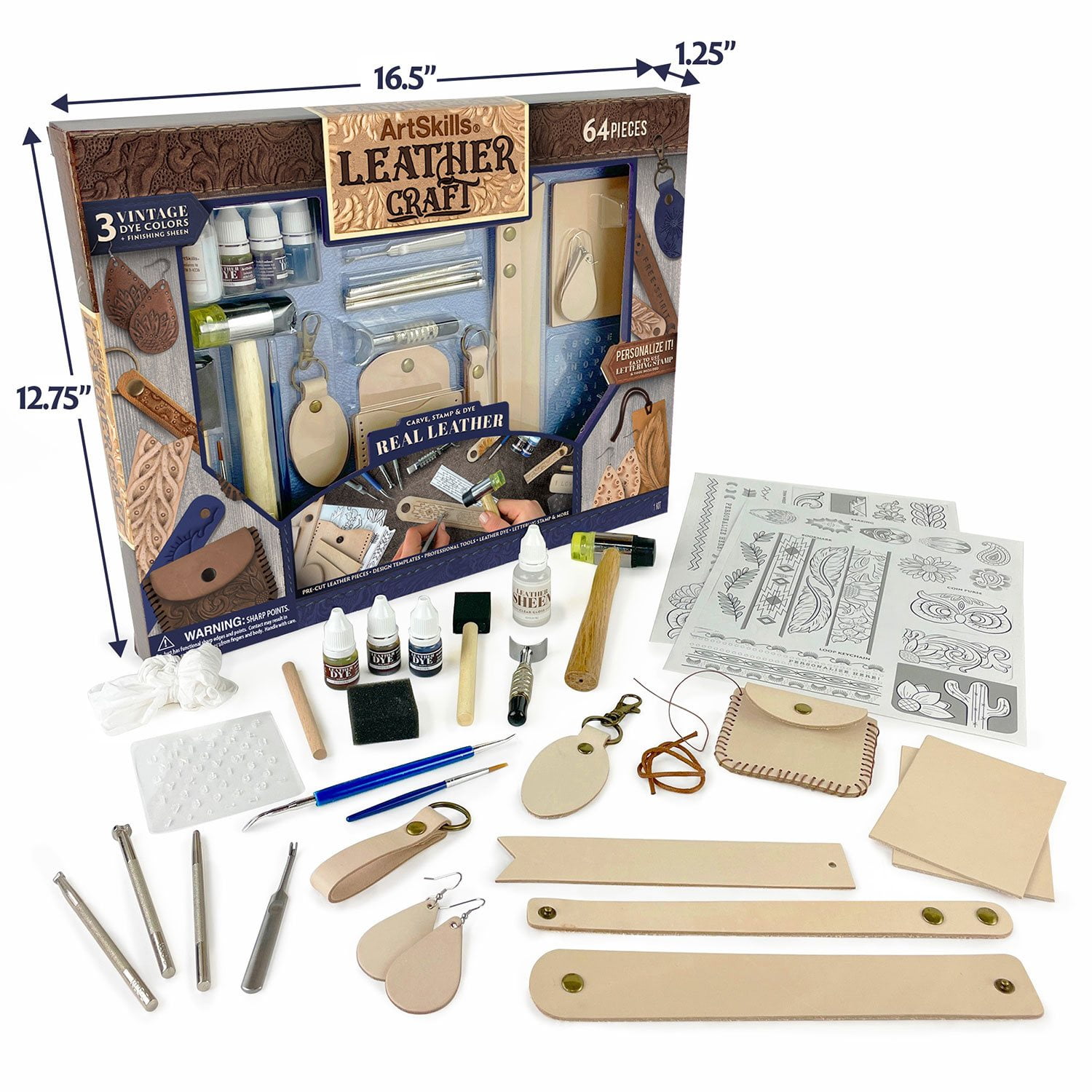 ArtSkills Leather Craft Kit, 64 pc - Samsclub.com