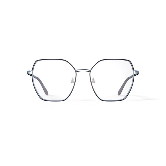 Just Cavalli VJC061 Silver Geometric Eyeglasses