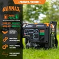 thumbnail image 2 of 5,500/4,000-Watt Genmax Dual Fuel Open Frame Inverter With CO Sensor + Clean Inverter Technology, 2 of 9