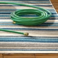 thumbnail image 3 of Town & Country Everyday Rio Multicolor Stripe Outdoor Rug, 3 of 10