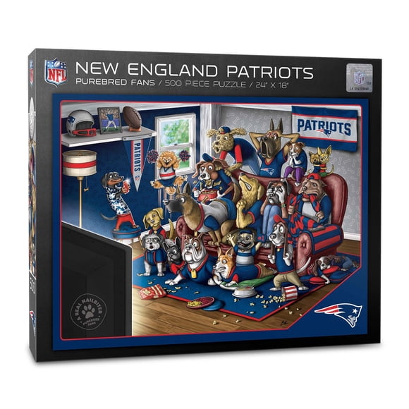 YouTheFan NFL 500 pc. Purebred Fans Puzzle, Assorted Teams