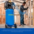thumbnail image 4 of Goodyear 26 Gallon 175 PSI Super Quiet Oil Free Electric Vertical Air Compressor, 4 of 10