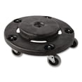 thumbnail image 1 of Rubbermaid Commercial Brute Round Twist On/Off Trash Can Dolly, 250 lb. capacity (Black), 1 of 8
