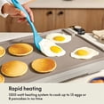 thumbnail image 4 of Bella 12" x 22" XL Griddle with Warming Tray, 4 of 9
