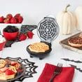 thumbnail image 5 of Dash Halloween Mini Waffle Set, includes Pumpkin, Skull and Spider Web Waffle Makers, 5 of 6