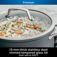 thumbnail image 6 of Ninja Foodi NeverStick Premium Hard-Anodized 14-Piece Cookware Set, 6 of 10