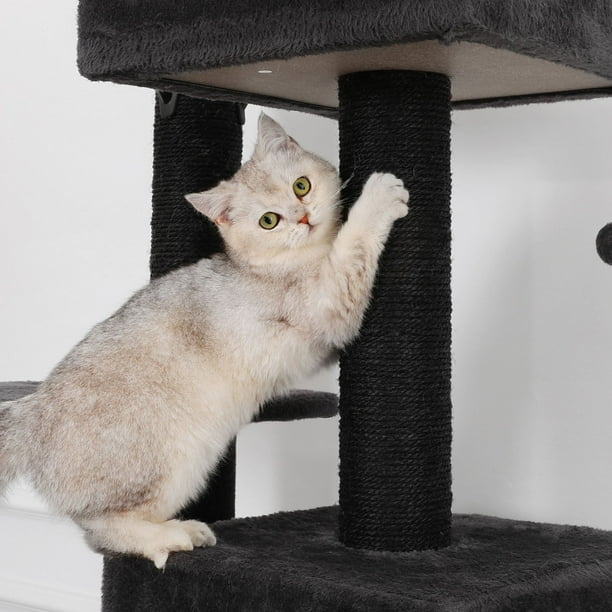 CAT CRAFT Multi-Functional CAT Tower, 73.6 in., Dark Grey