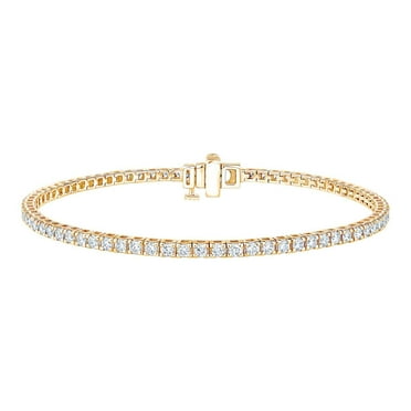 Lab Created Diamond Tennis Bracelet in 14K Gold, 2.00 C.T.W.T.