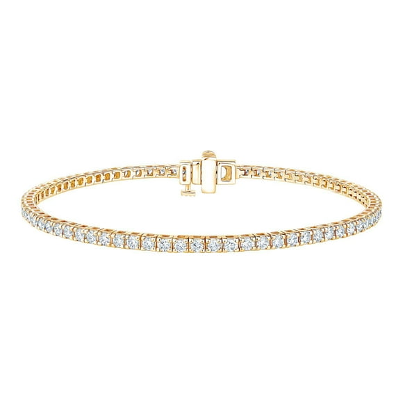 Lab Created Diamond Tennis Bracelet in 14K Gold, 2.00 C.T.W.T.