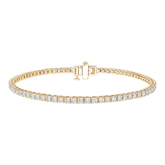 Lab Created Diamond Tennis Bracelet in 14K Gold, 2.00 C.T.W.T.