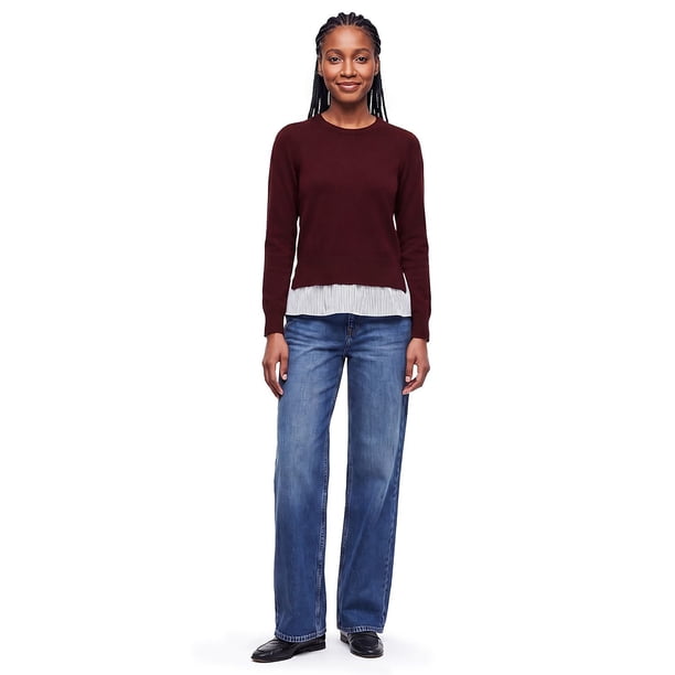 Express Women's Two-fer Sweater - Samsclub.com